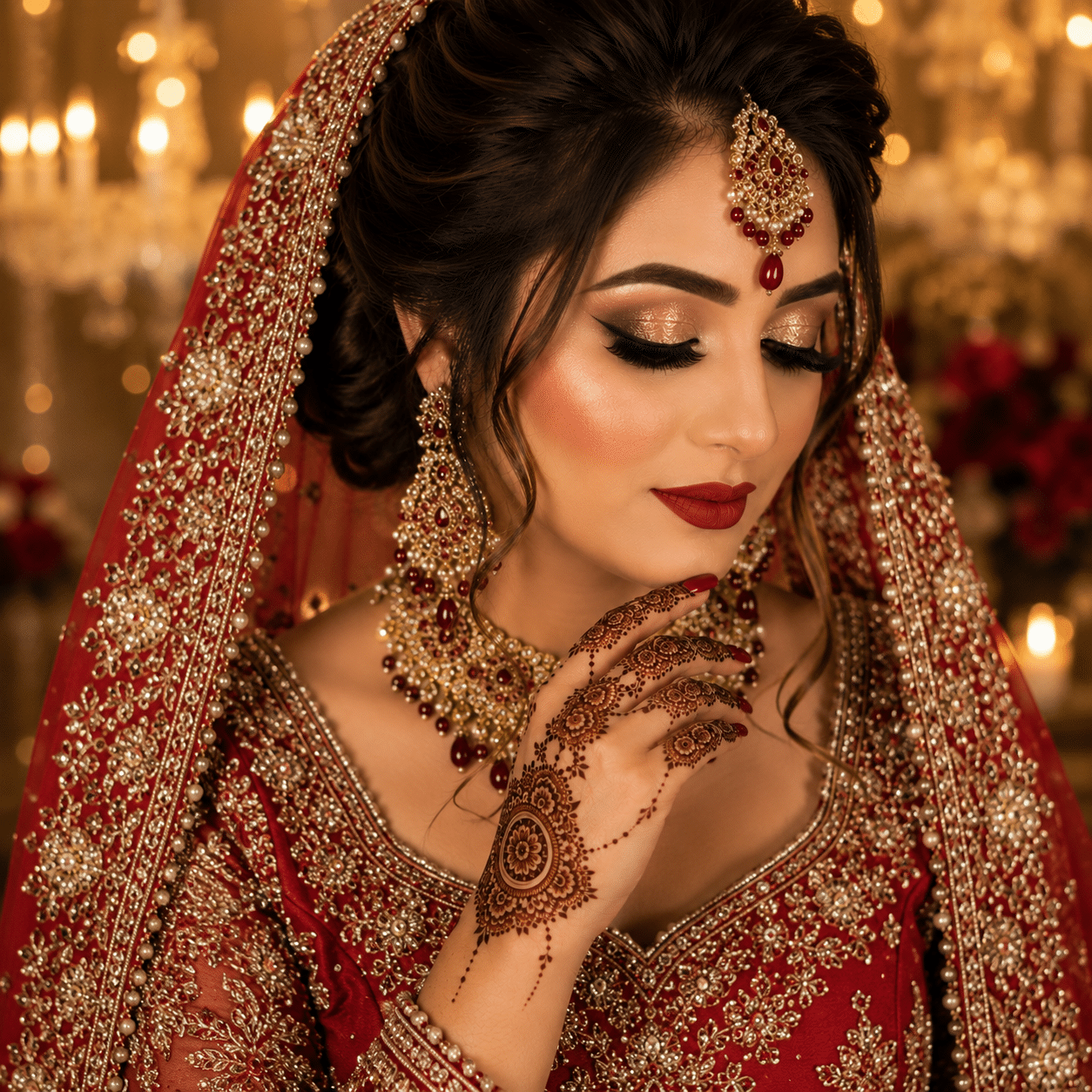 bridal red